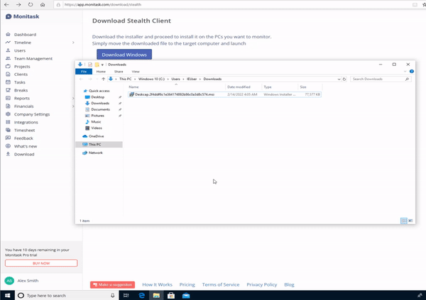 Optional installation