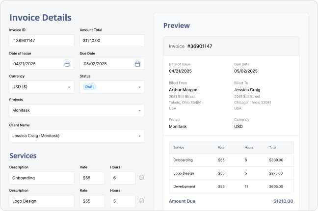 Integrated Invoicing and Workflow Optimization