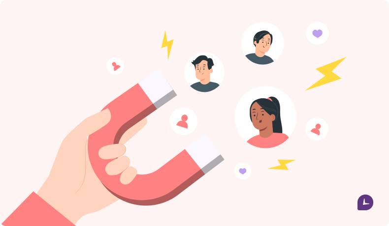 Illustration about Make the Office a Magnet