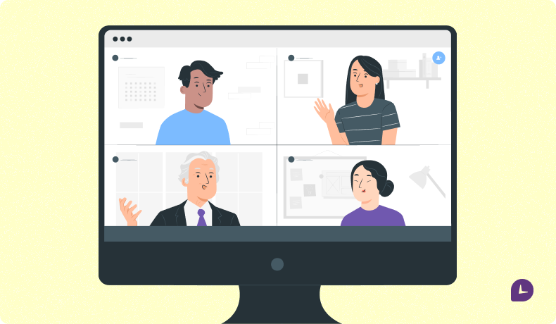 Illustration of Managing remote contractors