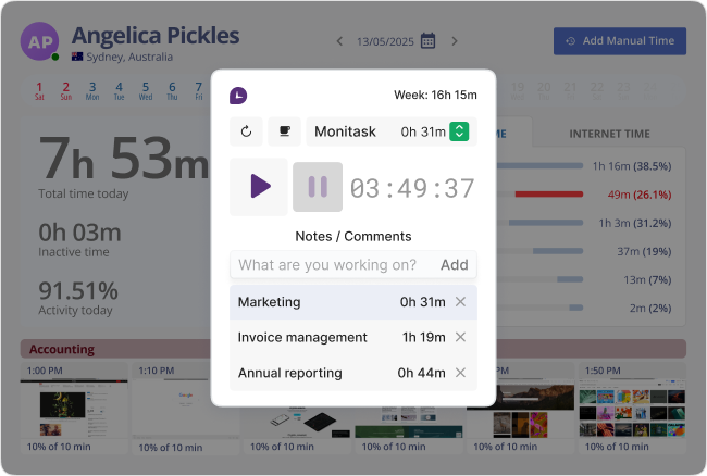 Effortless Time Tracking with Start-Stop Simplicity